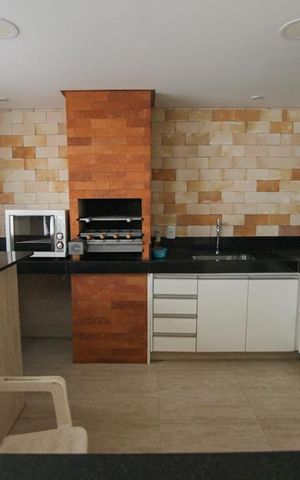 Casa de condomínio para alugar com 170m², 3 quartos e 2 vagas Casa de condomínio para alugar com 170m², 3 quartos e 2 vagasÁrea comum - Churrasqueira
