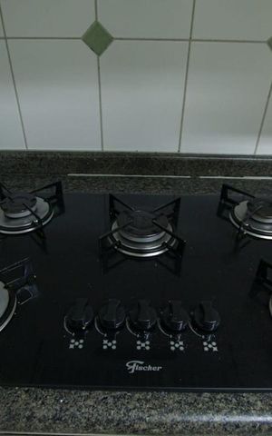 Casa de condomínio para alugar com 170m², 3 quartos e 2 vagas Casa de condomínio para alugar com 170m², 3 quartos e 2 vagasDetalhe da Cozinha - Fogão
