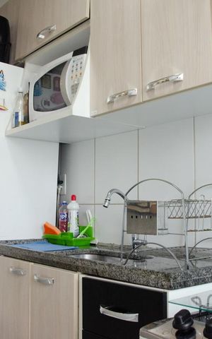 Apartamento à venda com 49m², 2 quartos e 1 vagaCozinha