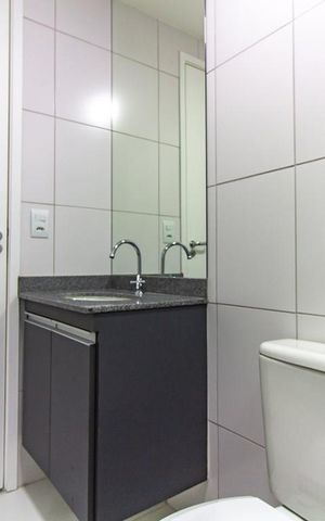 Apartamento à venda com 40m², 1 quarto e 1 vaga Apartamento à venda com 40m², 1 quarto e 1 vagaBanheiro