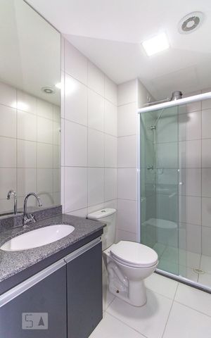 Apartamento à venda com 40m², 1 quarto e 1 vaga Apartamento à venda com 40m², 1 quarto e 1 vagaBanheiro