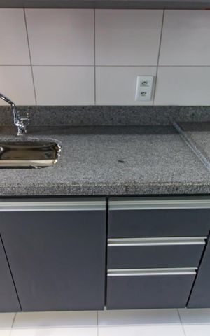 Apartamento à venda com 40m², 1 quarto e 1 vaga Apartamento à venda com 40m², 1 quarto e 1 vagaCozinha