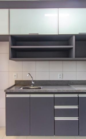 Apartamento à venda com 40m², 1 quarto e 1 vaga Apartamento à venda com 40m², 1 quarto e 1 vagaCozinha
