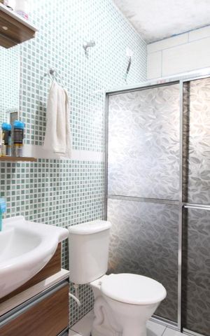 Casa à venda com 80m², 2 quartos e 3 vagasBanheiro