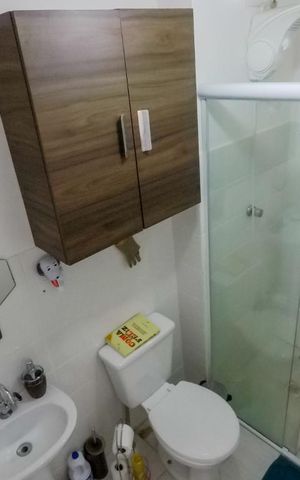 Studio à venda com 38m², 1 quarto e sem vagaBanheiro