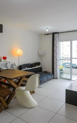 Studio à venda com 38m², 1 quarto e sem vagaSala / Quarto