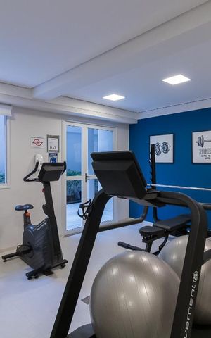 Apartamento à venda com 47m², 1 quarto e sem vaga Apartamento à venda com 47m², 1 quarto e sem vagaAcademia