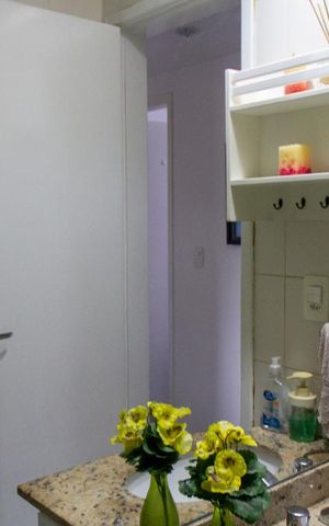 Apartamento para alugar com 94m², 3 quartos e 1 vaga Apartamento para alugar com 94m², 3 quartos e 1 vagaBanheiro Social