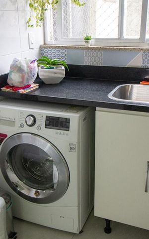 Apartamento para alugar com 94m², 3 quartos e 1 vaga Apartamento para alugar com 94m², 3 quartos e 1 vagaCozinha e Área de Serviço