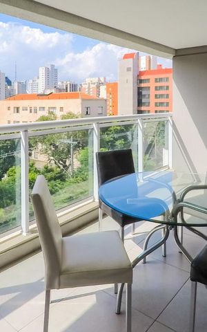 Studio para alugar com 39m², 1 quarto e 1 vagaSacada