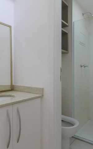 Studio para alugar com 39m², 1 quarto e 1 vagaBanheiro