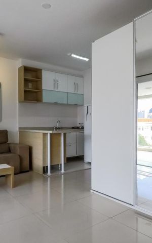 Studio para alugar com 39m², 1 quarto e 1 vagaQuarto / studio