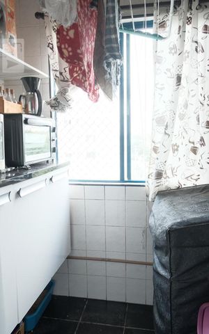 Apartamento à venda com 43m², 2 quartos e 1 vagaLavanderia