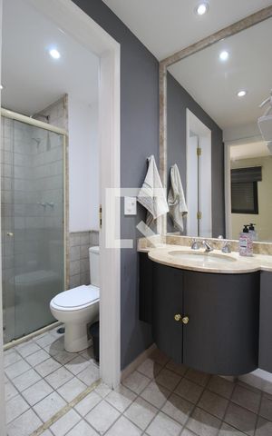 Apartamento para alugar com 40m², 1 quarto e 1 vagaBanheiro da Suíte