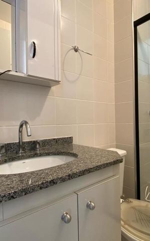 Apartamento à venda com 62m², 2 quartos e 1 vaga Apartamento à venda com 62m², 2 quartos e 1 vagaBanheiro