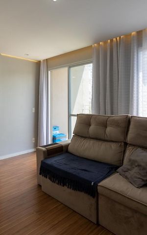 Apartamento à venda com 61m², 3 quartos e 1 vagaSala