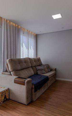 Apartamento à venda com 61m², 3 quartos e 1 vagaSala