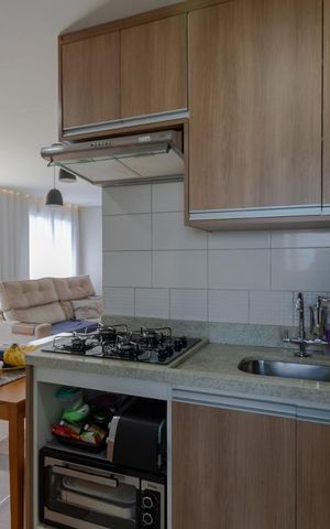 Apartamento à venda com 61m², 3 quartos e 1 vagaCozinha