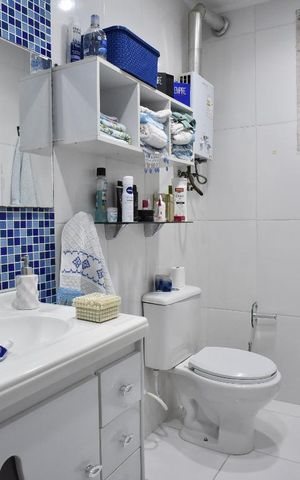 Apartamento à venda com 85m², 2 quartos e 2 vagasBanheiro