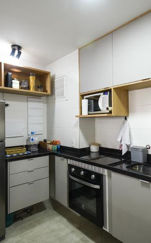 Apartamento à venda com 44m², 1 quarto e sem vagaCozinha
