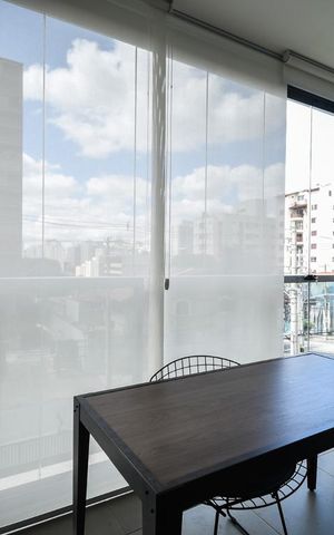 Apartamento à venda com 44m², 1 quarto e sem vagaVaranda