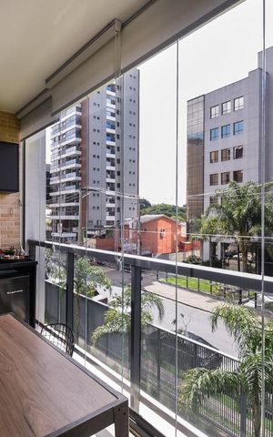 Apartamento à venda com 44m², 1 quarto e sem vagaVaranda