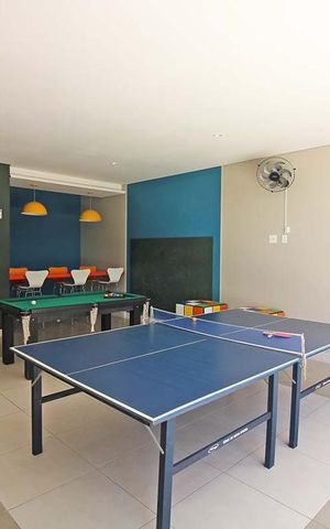 Apartamento à venda com 55m², 2 quartos e 1 vagaSalao de Jogos