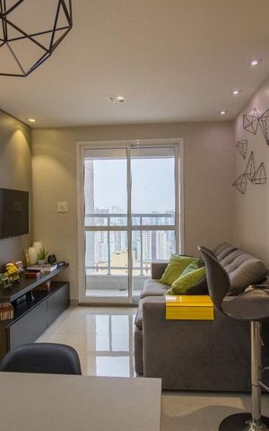 Apartamento à venda com 47m², 2 quartos e 1 vaga Apartamento à venda com 47m², 2 quartos e 1 vagaSala