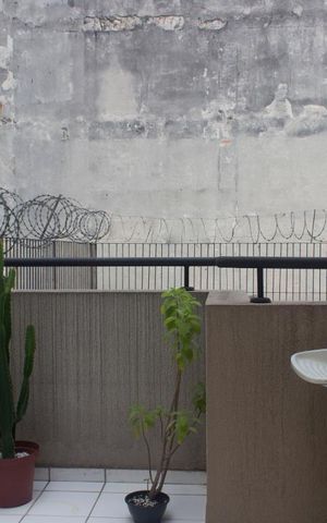 Studio à venda com 42m², 1 quarto e sem vagaVaranda