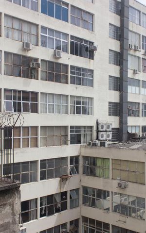 Studio à venda com 42m², 1 quarto e sem vagaVista da varanda