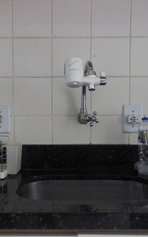 Studio à venda com 42m², 1 quarto e sem vagaDetalhe cozinha