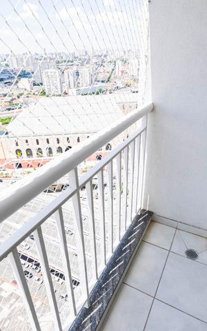 Apartamento à venda com 45m², 2 quartos e 1 vagaVaranda
