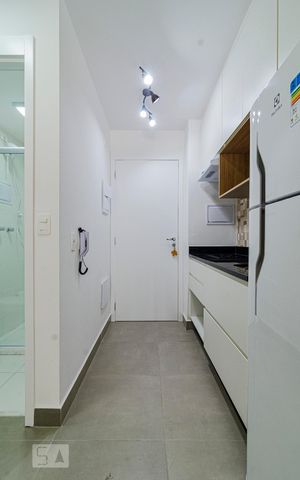 Studio à venda com 26m², 1 quarto e sem vagaCozinha