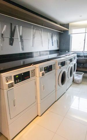 Apartamento para alugar com 36m², 1 quarto e 1 vaga Apartamento para alugar com 36m², 1 quarto e 1 vagaLavanderia