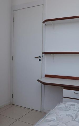 Apartamento à venda com 54m², 2 quartos e 1 vagaQuarto 2