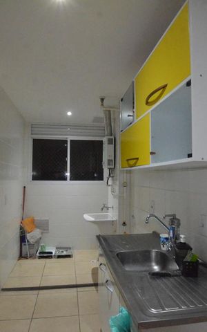 Apartamento à venda com 49m², 2 quartos e sem vagaCozinha
