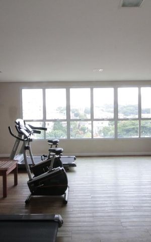 Apartamento à venda com 62m², 1 quarto e 2 vagasacademia