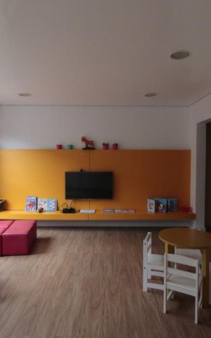 Apartamento à venda com 62m², 1 quarto e 2 vagasbrinquedoteca