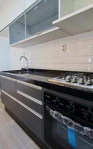 Apartamento à venda com 74m², 2 quartos e 2 vagas Apartamento à venda com 74m², 2 quartos e 2 vagasCozinha