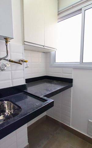 Apartamento à venda com 74m², 2 quartos e 2 vagas Apartamento à venda com 74m², 2 quartos e 2 vagasArea de Serviço