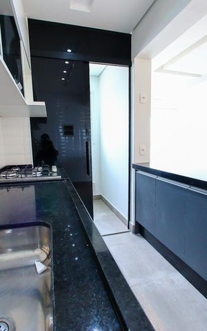 Apartamento à venda com 74m², 2 quartos e 2 vagas Apartamento à venda com 74m², 2 quartos e 2 vagasCozinha