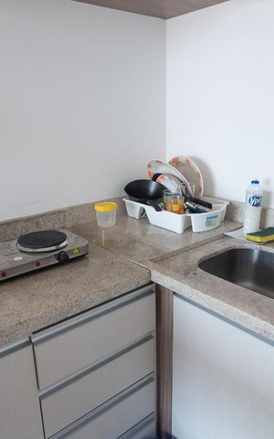 Studio para alugar com 35m², 1 quarto e 1 vagaCozinha