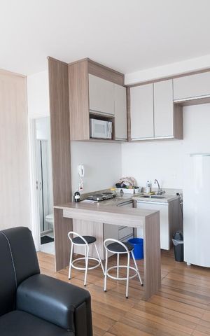 Studio para alugar com 35m², 1 quarto e 1 vagaSala/Cozinha