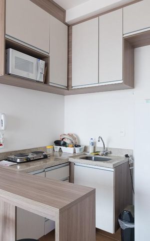 Studio para alugar com 35m², 1 quarto e 1 vagaCozinha