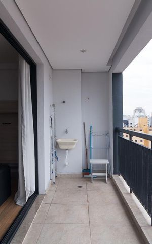 Studio para alugar com 35m², 1 quarto e 1 vagaSacada