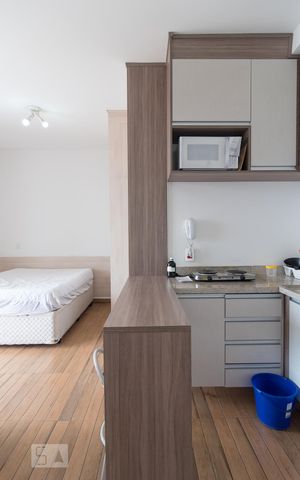 Studio para alugar com 35m², 1 quarto e 1 vagaCozinha
