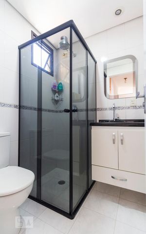 Apartamento à venda com 55m², 2 quartos e 1 vagaBanheiro Social