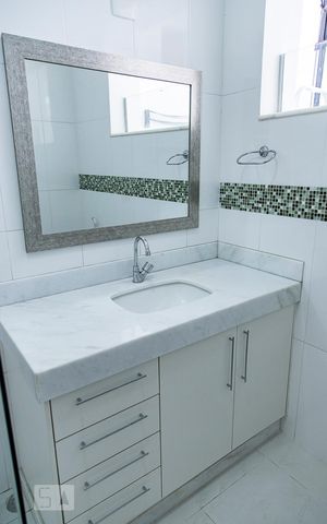 Apartamento para alugar com 110m², 3 quartos e 1 vaga Apartamento para alugar com 110m², 3 quartos e 1 vagaBanheiro Social