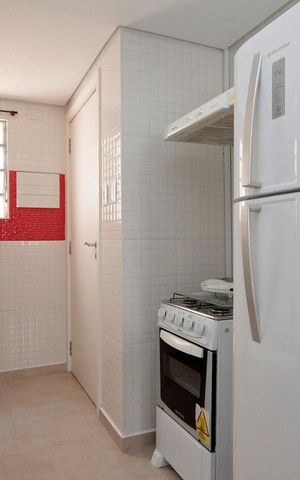 Studio para alugar com 30m², 1 quarto e sem vagaCozinha