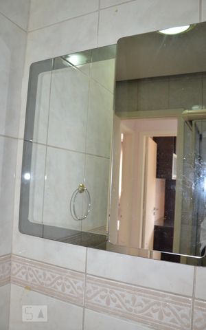 Apartamento para alugar com 67m², 2 quartos e 1 vagaBanheiro- espelho